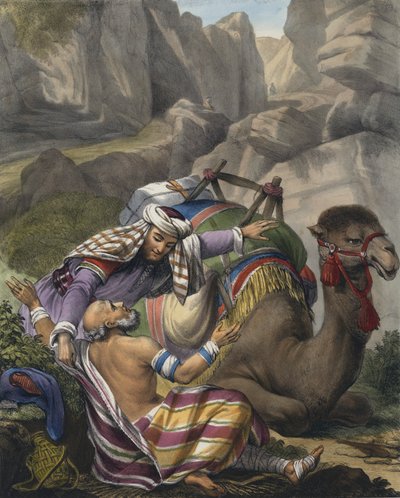 De Barmhartige Samaritaan door Siegfried Detler Bendixen